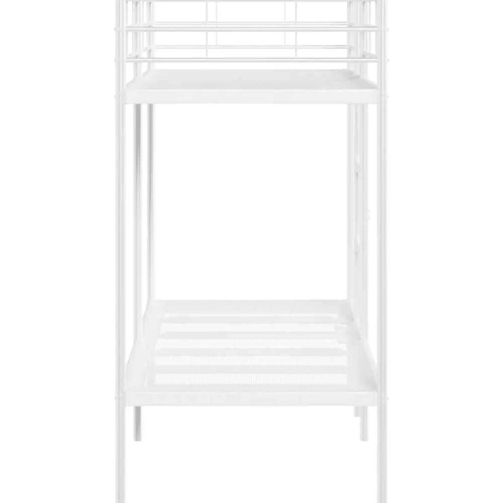 vidaXL Camas Y Accesorios-Litera sin colchón acero 75x190 cm