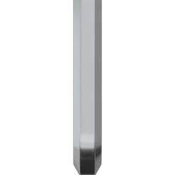vidaXL Herramientas-Llave hexagonal 2 pcs Plateado 32 x 86 mm Acero
