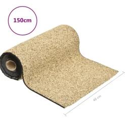 vidaXL Lámina de piedra 150x40 cm arena natural Discount