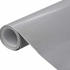 vidaXL Lámina para coches 4D 100x150 cm Plateado Online