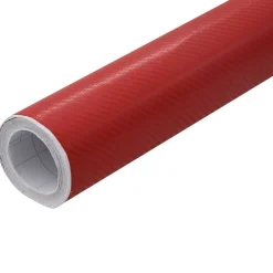 vidaXL Lámina para coches 4D 100x150 cm Rojo Clearance