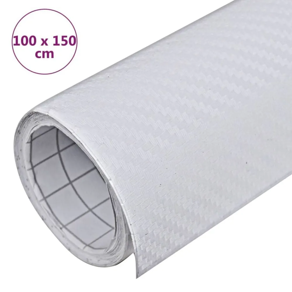 vidaXL Piezas Y Accesorios Para Vehículos-Lámina para coches 3D 100x150 cm