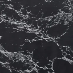 vidaXL Láminas autoadhesivas muebles PVC piedra negra 500x90 cm Negro