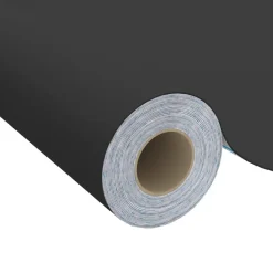 vidaXL Láminas autoadhesivas muebles PVC 500x90 cm Negro Sale