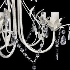 vidaXL Lámpara colgante araña de cristal elegante 5 bombillas Hot