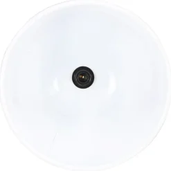 vidaXL Iluminación-Lámpara colgante industrial 25 W blanca redonda 40 cm E27