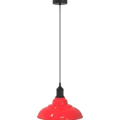 vidaXL Iluminación-Lámpara colgante regulable en altura E27 Ø 31cm