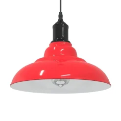 vidaXL Iluminación-Lámpara colgante regulable en altura E27 Ø 31cm