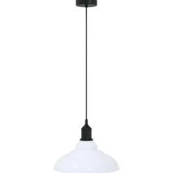 vidaXL Iluminación-Lámpara colgante regulable altura E27 Ø 31cm