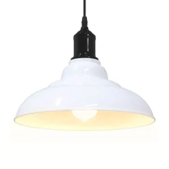 vidaXL Iluminación-Lámpara colgante regulable altura E27 Ø 31cm