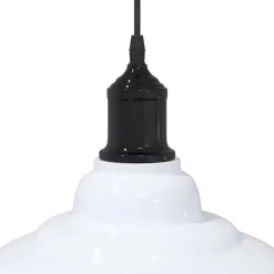 vidaXL Iluminación-Lámpara colgante regulable altura E27 Ø 31cm