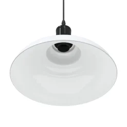 vidaXL Iluminación-Lámpara colgante regulable altura E27 Ø 31cm