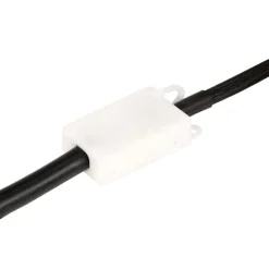 vidaXL Iluminación-Lámpara colgante redonda 25 W blanca 48 cm E27