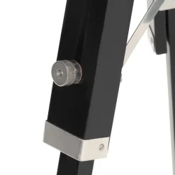 vidaXL Iluminación-Lámpara con trípode de suelo madera maciza mango 69 cm