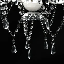 vidaXL Iluminación-Lámpara de araña 5 bombillas