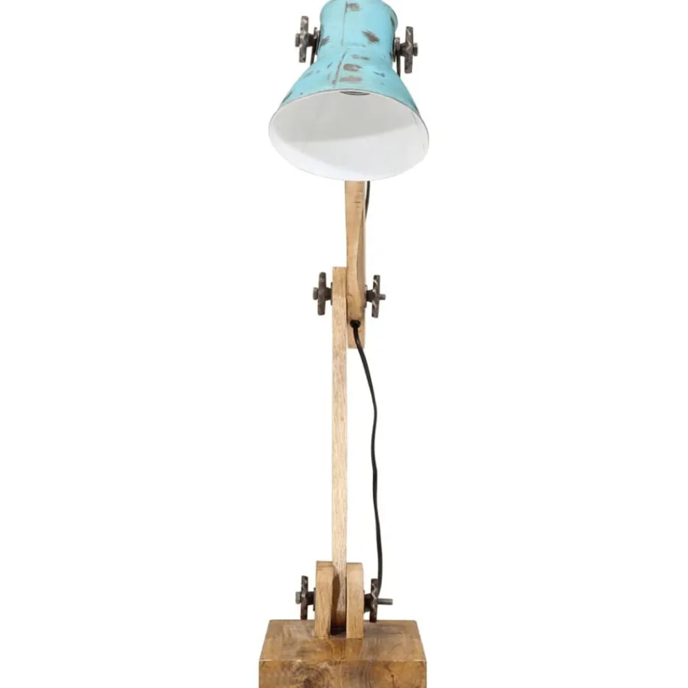 vidaXL Iluminación-Lámpara de escritorio desgastado 25 W E27 23x18x96 cm