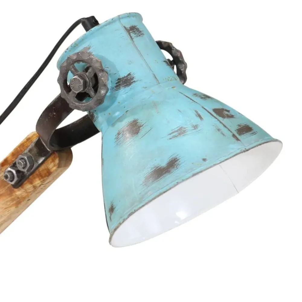 vidaXL Iluminación-Lámpara de escritorio desgastado 25 W E27 23x18x96 cm