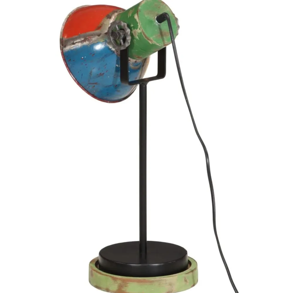 vidaXL Iluminación-Lámpara de escritorio de colores 25 W E27 17x17x50 cm