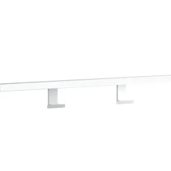 vidaXL Iluminación-Lámpara de espejo LED blanco cálido 13 W 3000 K 80 cm