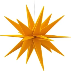 vidaXL Lámpara de Navidad con LED plegable amarilla 57 cm Amarillo Best