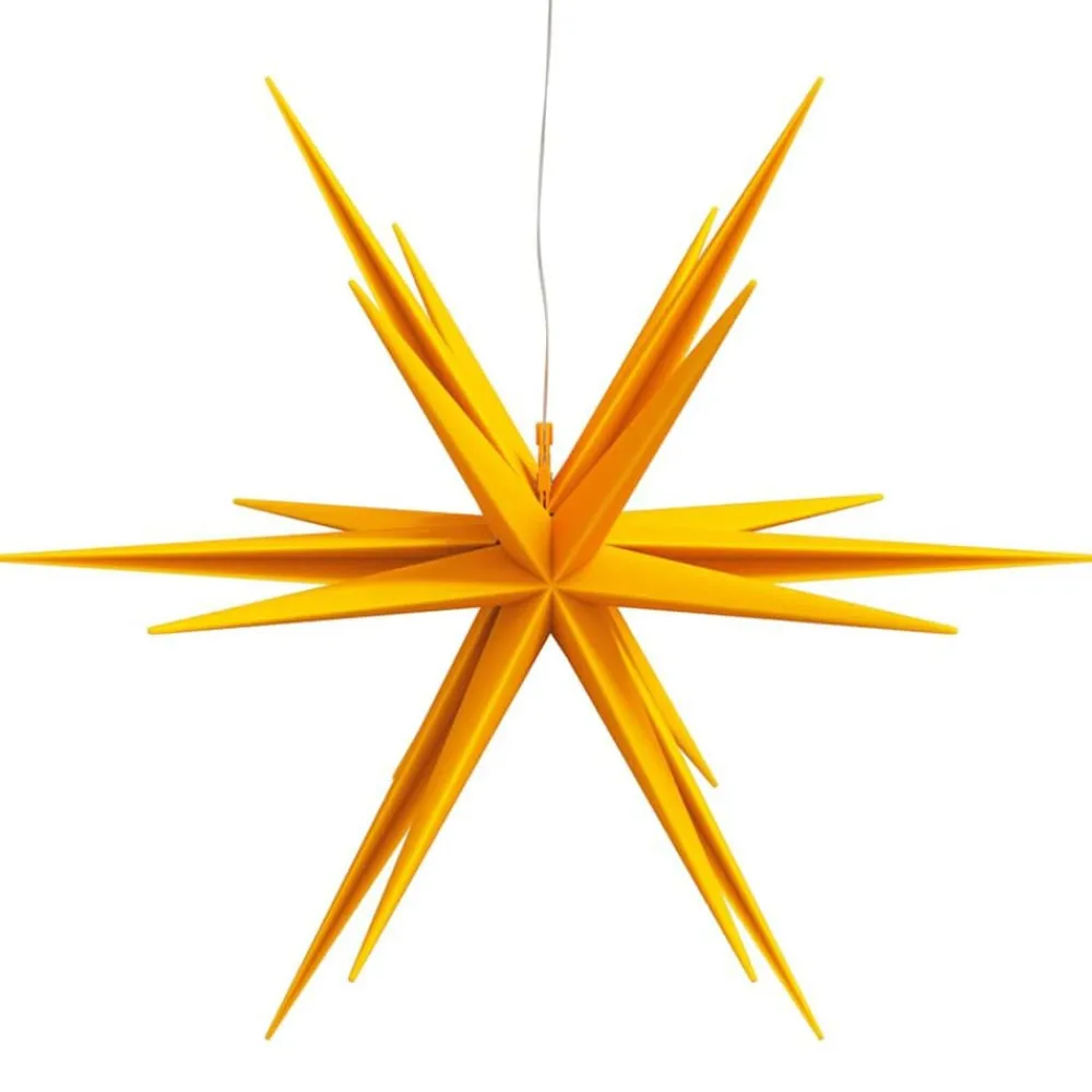 vidaXL Lámpara de Navidad con LED plegable amarilla 57 cm Amarillo Best