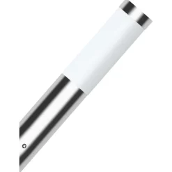 vidaXL Iluminación-Lámpara de pared acero inoxidable impermeable 60 W