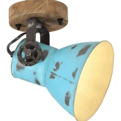 vidaXL Iluminación-Lámpara de pared desgastado 25 W E27 11,5x11,5x25 cm