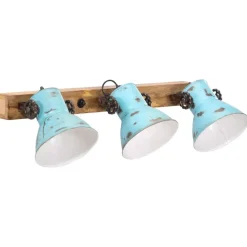 vidaXL Iluminación-Lámpara de pared desgastado 25 W E27 65x25 cm
