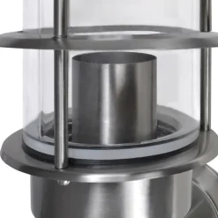 vidaXL Lámpara de pared de exterior de acero inoxidable Clearance