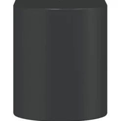 vidaXL Lámpara de pared de exterior aluminio fundido negro