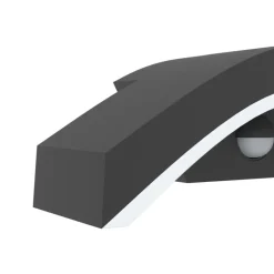vidaXL Iluminación-Lámpara de pared de exterior LED aluminio fundido
