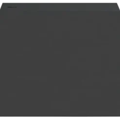 vidaXL Lámpara de pared de exterior aluminio fundido negro