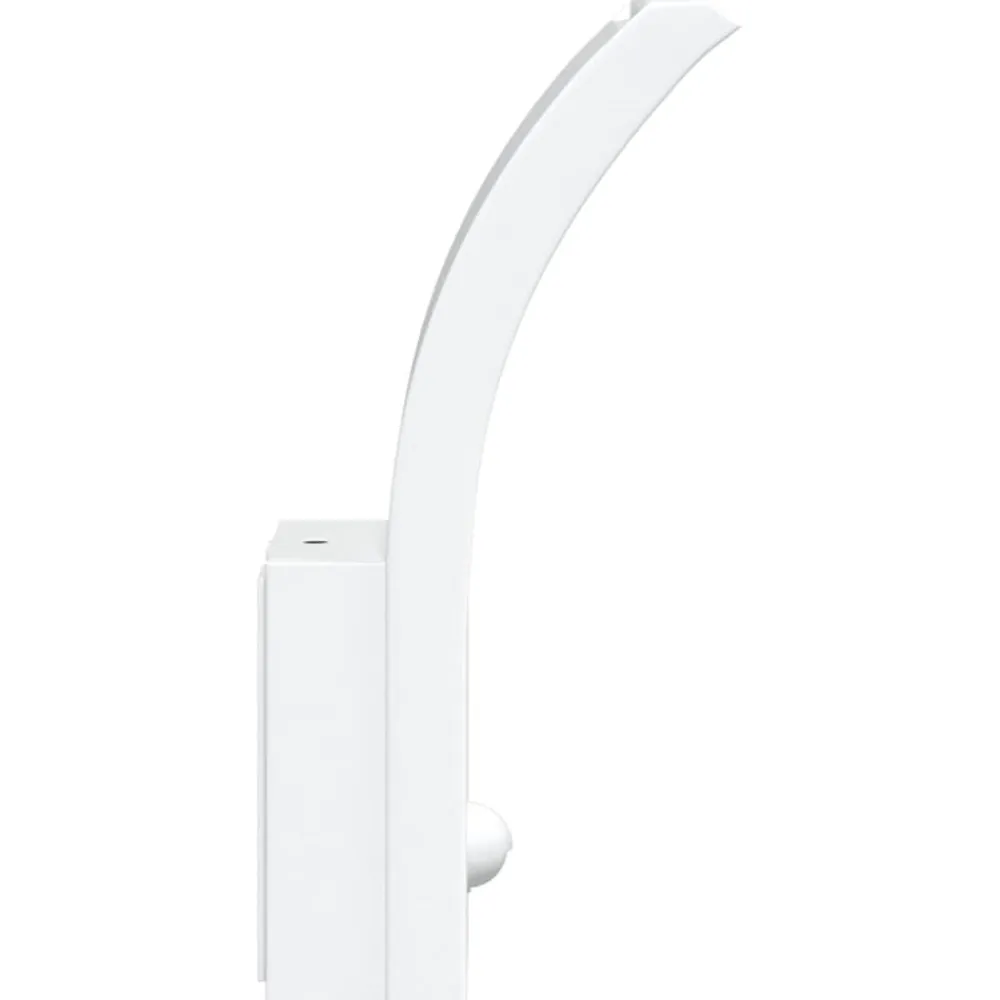 vidaXL Lámpara de pared de exterior LED con sensor aluminio Blanco Online