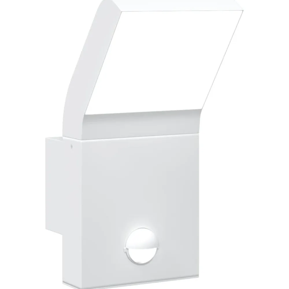 vidaXL Iluminación-Lámpara de pared de exterior LED con sensor aluminio