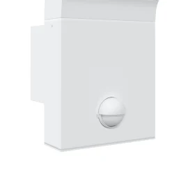vidaXL Iluminación-Lámpara de pared de exterior LED con sensor aluminio