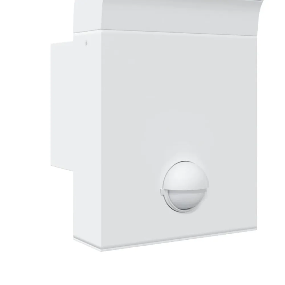 vidaXL Iluminación-Lámpara de pared de exterior LED con sensor aluminio