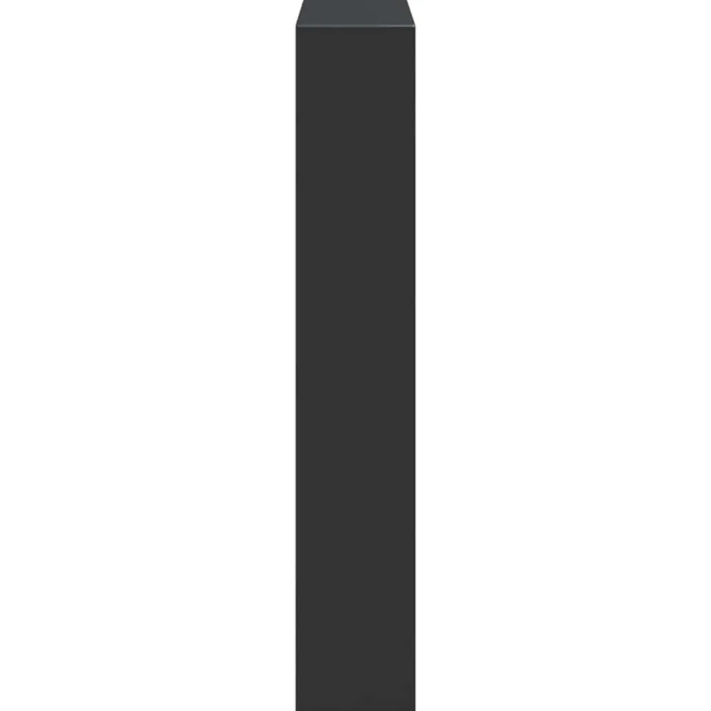 vidaXL Lámpara de pared LED de exterior aluminio fundido negro Best