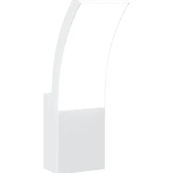 vidaXL Lámpara de pared LED de exterior aluminio fundido Blanco Hot