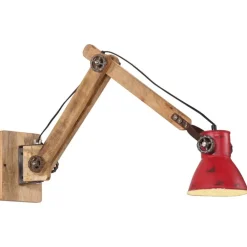 vidaXL Iluminación-Lámpara de pared desgastado 25 W E27 96x15x20 cm