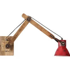 vidaXL Iluminación-Lámpara de pared desgastado 25 W E27 96x15x20 cm