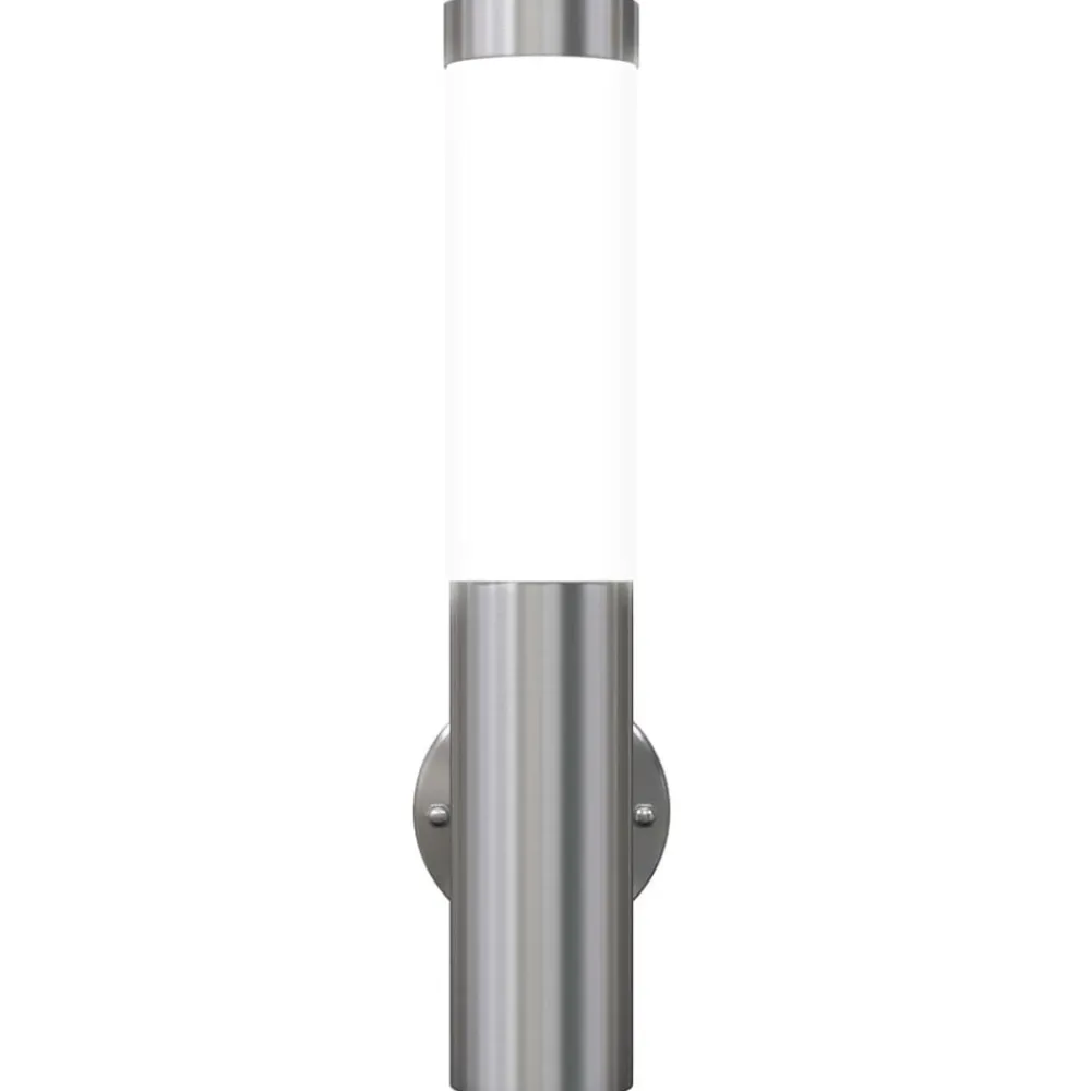 vidaXL Lámpara de pared RVS para interior y exterior impermeable Sale