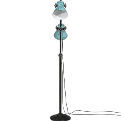 vidaXL Iluminación-Lámpara de pie desgastado 25 W E27 25x25x90/140 cm