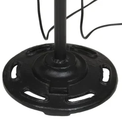 vidaXL Iluminación-Lámpara de pie desgastado 25 W E27 25x25x90/140 cm