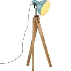 vidaXL Iluminación-Lámpara de pie desgastado 25 W E27 45x45x120 cm