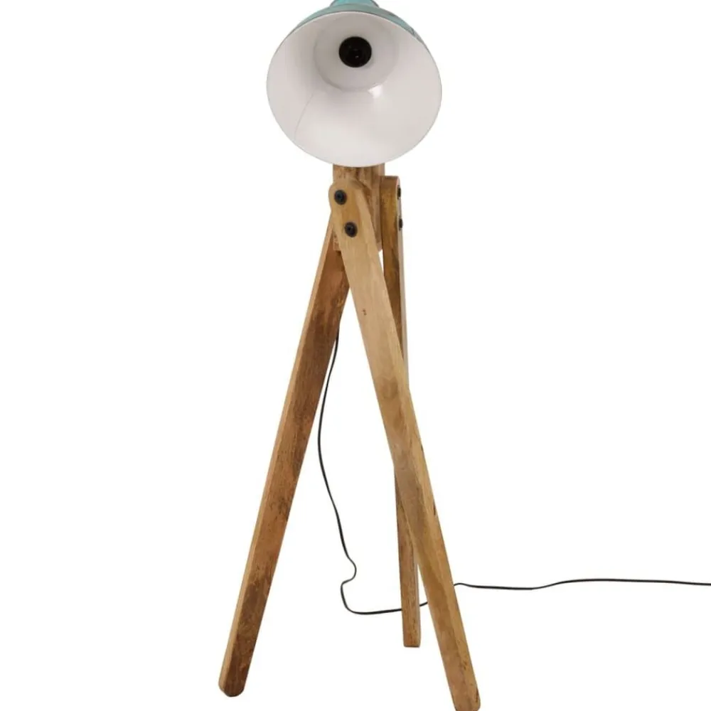 vidaXL Iluminación-Lámpara de pie desgastado 25 W E27 45x45x120 cm