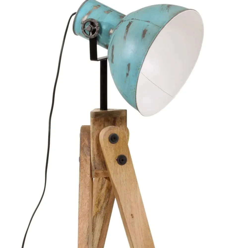 vidaXL Iluminación-Lámpara de pie desgastado 25 W E27 45x45x120 cm