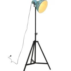 vidaXL Iluminación-Lámpara de pie desgastado 25 W E27 61x61x90/150 cm