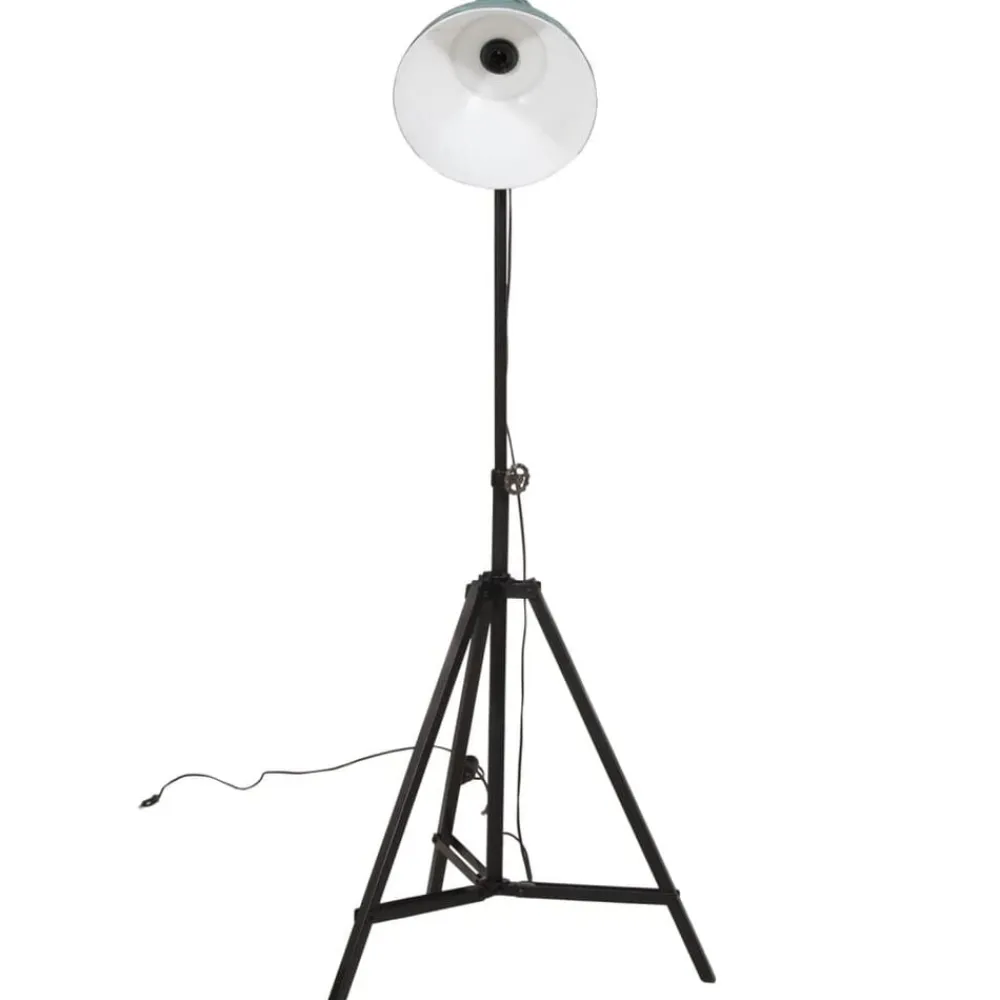 vidaXL Iluminación-Lámpara de pie desgastado 25 W E27 61x61x90/150 cm