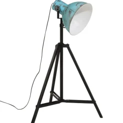 vidaXL Iluminación-Lámpara de pie desgastado 25 W E27 61x61x90/150 cm