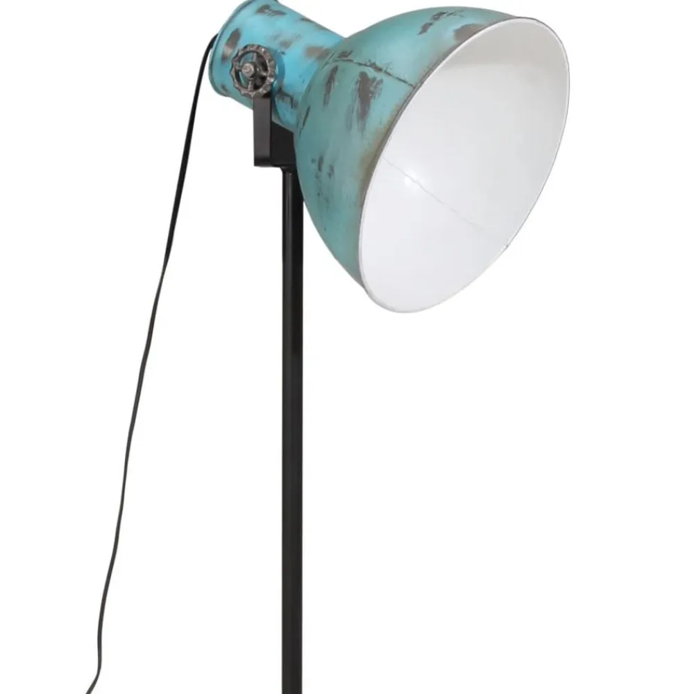 vidaXL Iluminación-Lámpara de pie desgastado 25 W E27 61x61x90/150 cm